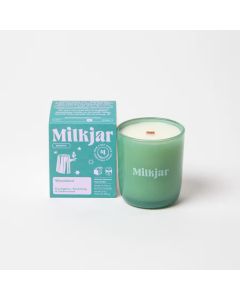 Milk Jar - Essential Oil Candle - Woodland