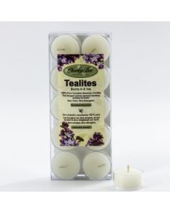 Cheeky Bee - Beeswax Candles - 10 pack Tealites - Ivory