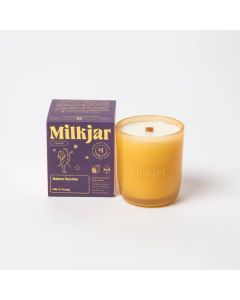 Milk Jar - Elevated Candle - Before Sunrise