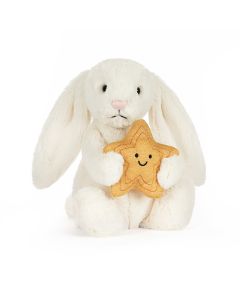 Jellycat - Cream Bunny with Star