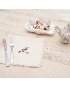 Rightside - Sandpiper Sprint Embroidered Napkins - Set of 4 