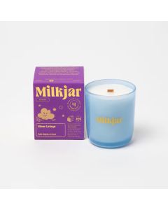 Milk Jar - Elevated Candle - Silver Lining