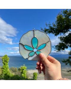 Half Moon Glass Studio - Suncatcher - Sand Dollar