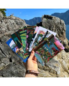 Anja Jane - Postcard Pack - Coastal BC