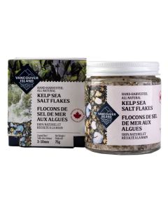 Vancouver Island Sea Salt - Kelp Sea Salt Flakes 75g