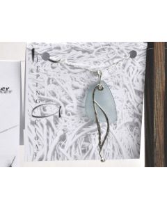 Keeping Afloat - Fishing Float Kelp Necklace 