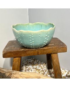 Large Urchin Bowl - Aqua