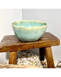 Medium Urchin Bowl - Aqua