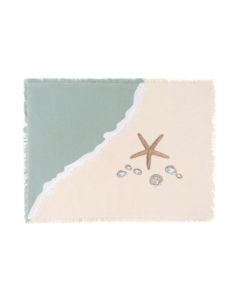 Rightside - Sand & Shell Embroidered Placemats - Set of 4