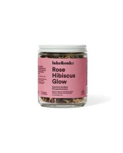 Lake & Oak Tea - Jar - Rose Hibiscus Glow