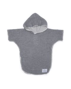 Tofino Towel - The Pebble Poncho 12-24m Grey