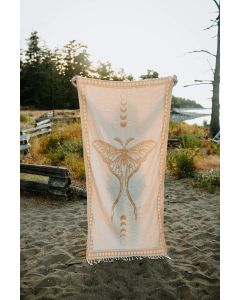 West Coast Karma - Towel - Golden - Moon Moth