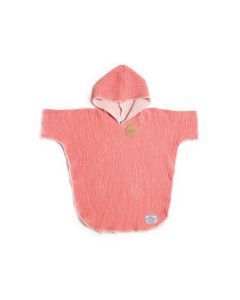 Tofino Towel - The Pebble Poncho 2-6y Coral