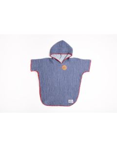 Tofino Towel - The Pebble Poncho 6-8y Indigo