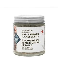 Vancouver Island Sea Salt - Maple Smoked Sea Salt Flakes 75g