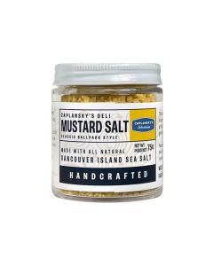 Vancouver Island Sea Salt - Mustard Salt 75g