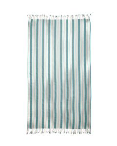 Tofino Towel - The Mistral Stripe Tassel Towel - Ocean Mix